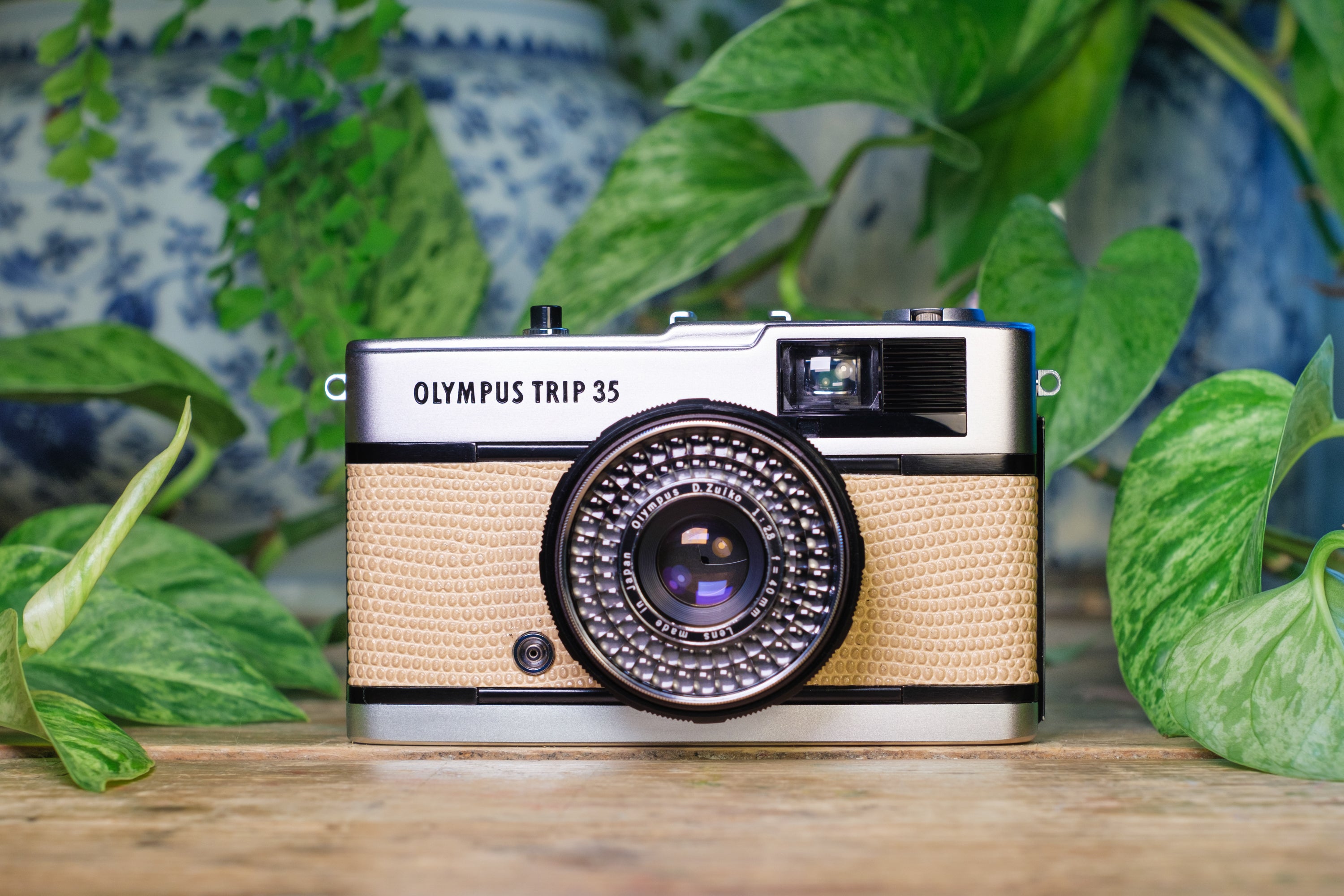Olympus Trip 35 - Sand Beige | Lovingly Refurbished and Fully Tested