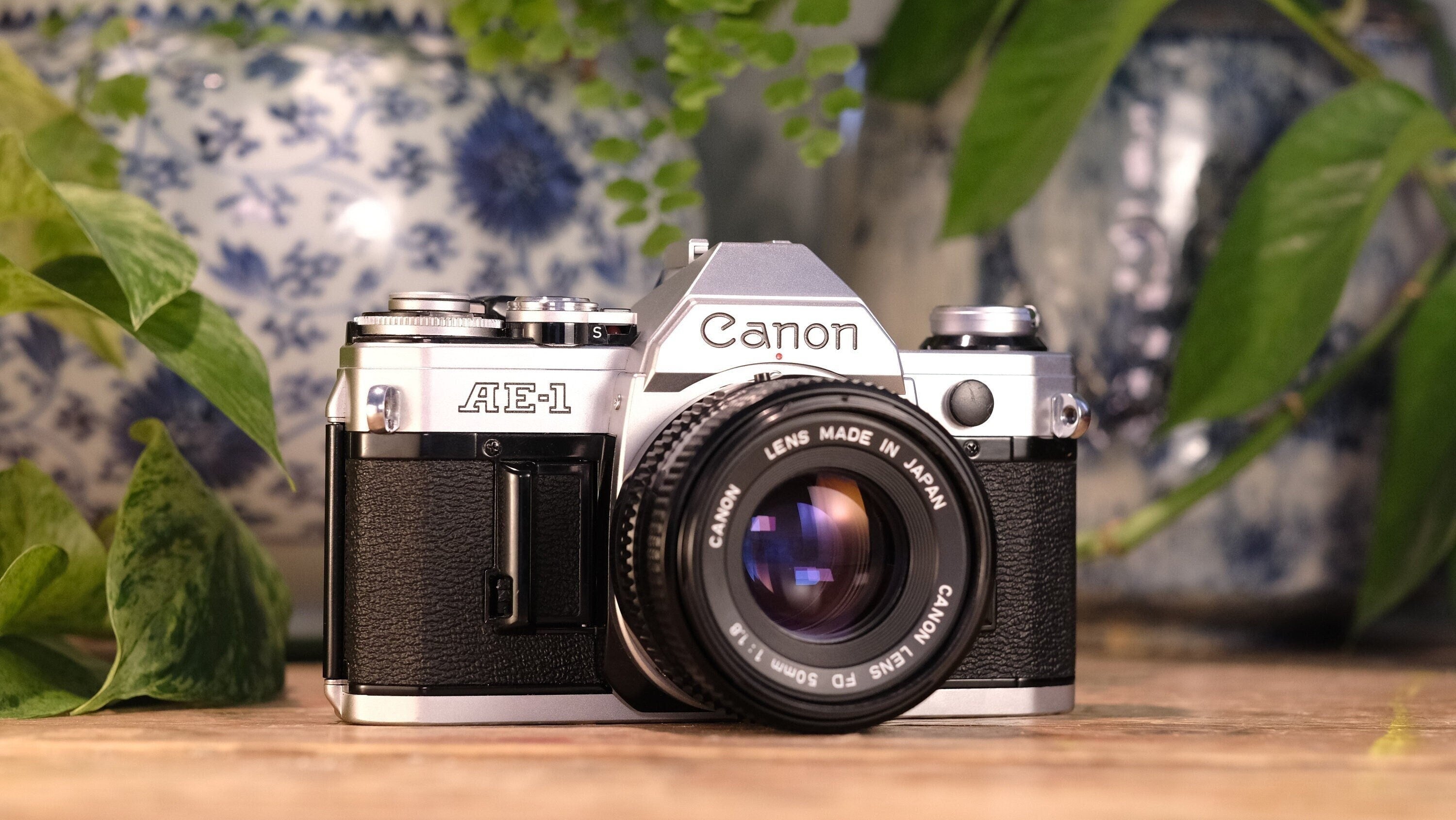 Canon AE-1 35mm Film Camera with 50mm Lens | Tested & Fully Refurbishe