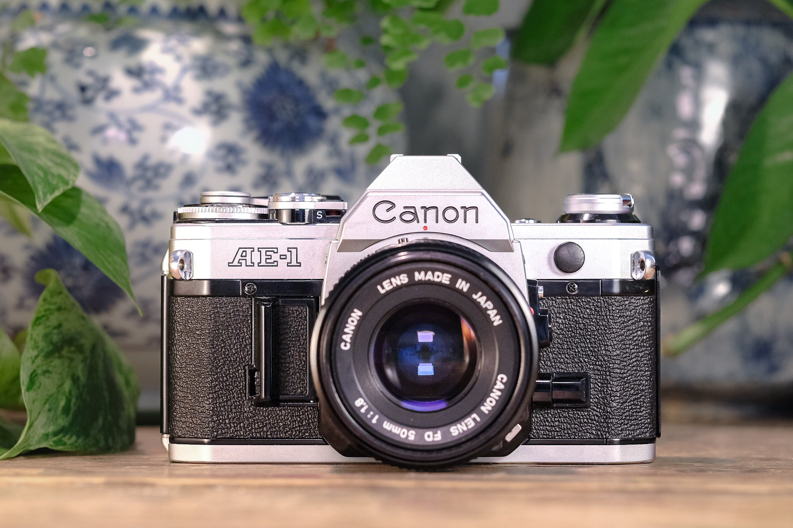 Canon AE-1 35mm Film Camera with 50mm Lens | Lovingly Refurbished and Fully Tested