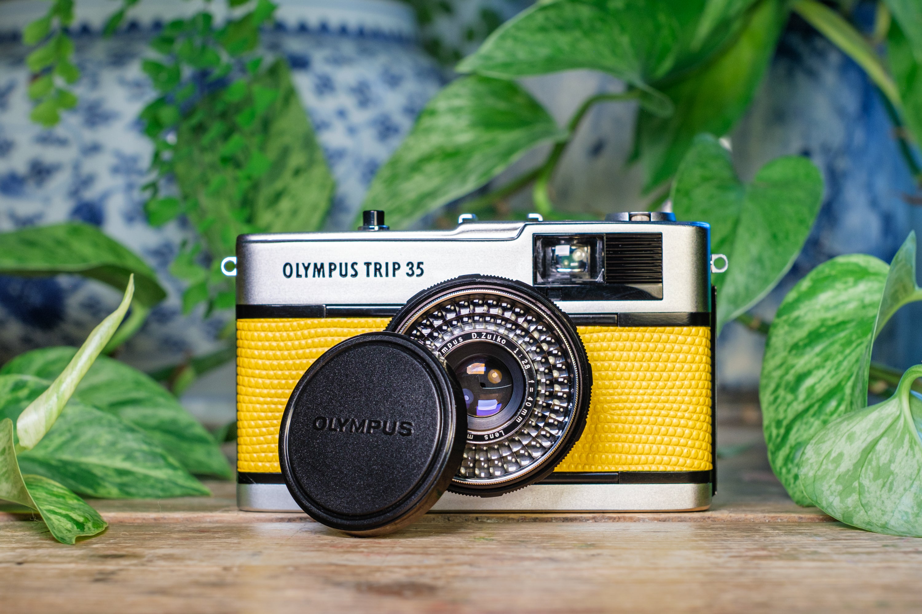 Olympus Trip 35 Vintage 35mm Film Camera - Sunshine Yellow | Lovingly Refurbished and Fully Tested