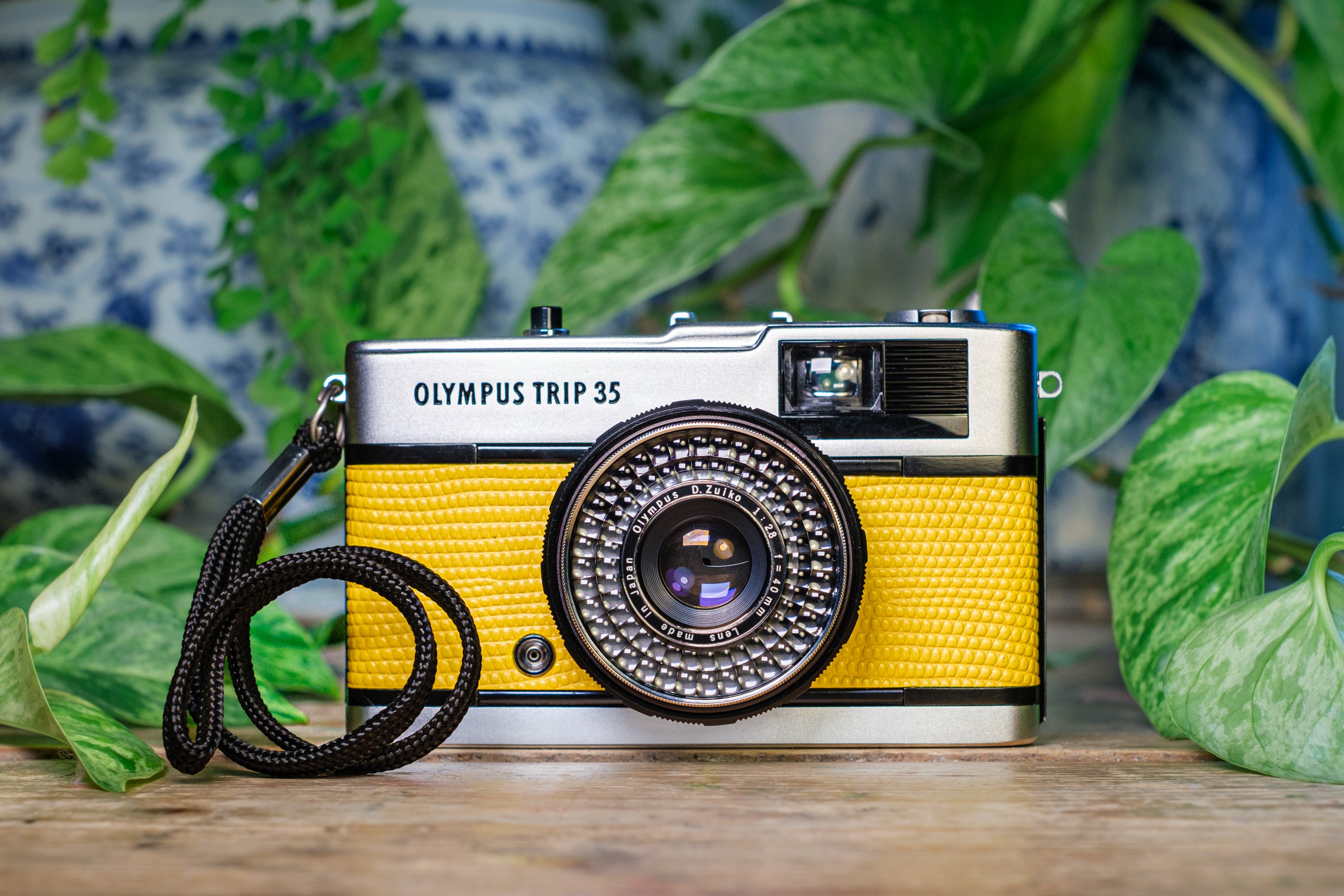 Olympus Trip 35 Vintage 35mm Film Camera - Sunshine Yellow | Lovingly Refurbished and Fully Tested