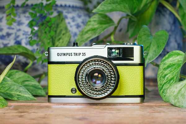 Olympus Trip 35 - Lime Green | Lovingly Refurbished and Fully Tested