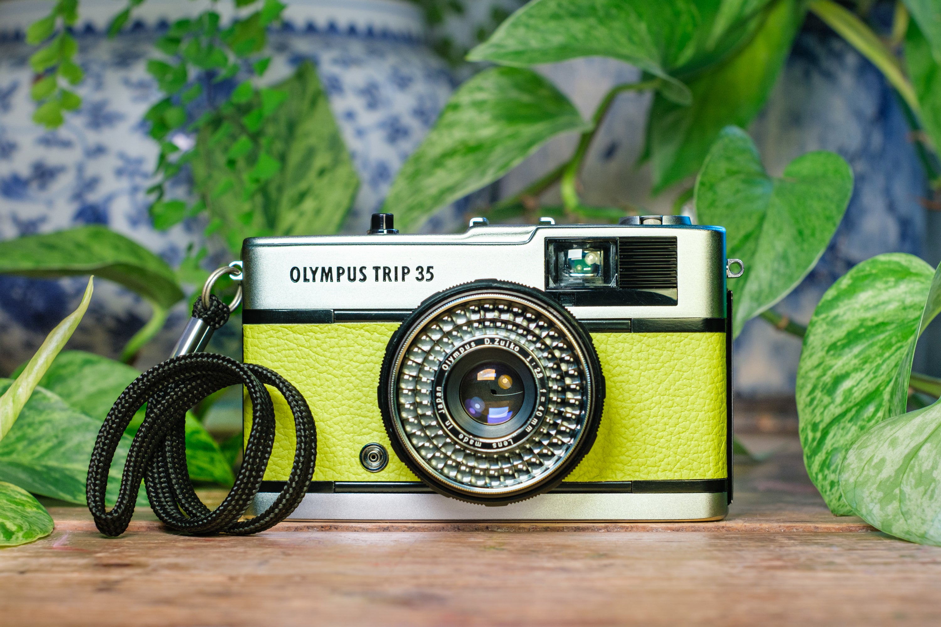 Olympus Trip 35 Vintage 35mm Film Camera - Lime Green | Lovingly Refurbished and Fully Tested