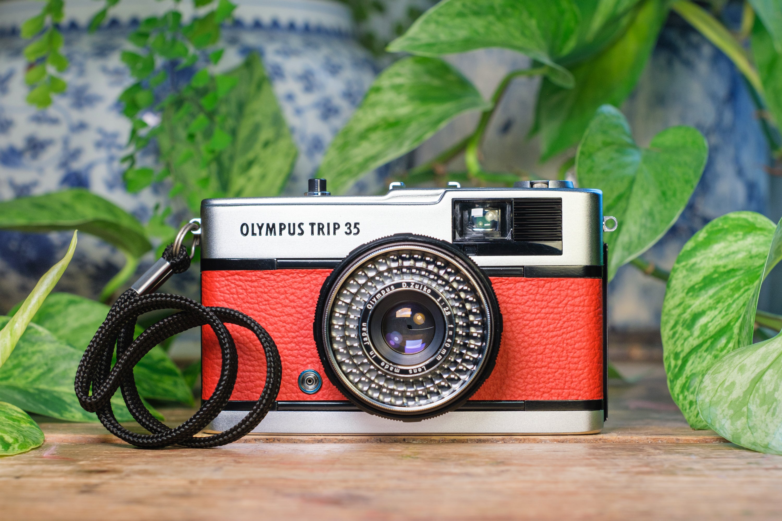 Olympus Trip 35 Vintage 35mm Film Camera - Red | Lovingly Refurbished and Fully Tested