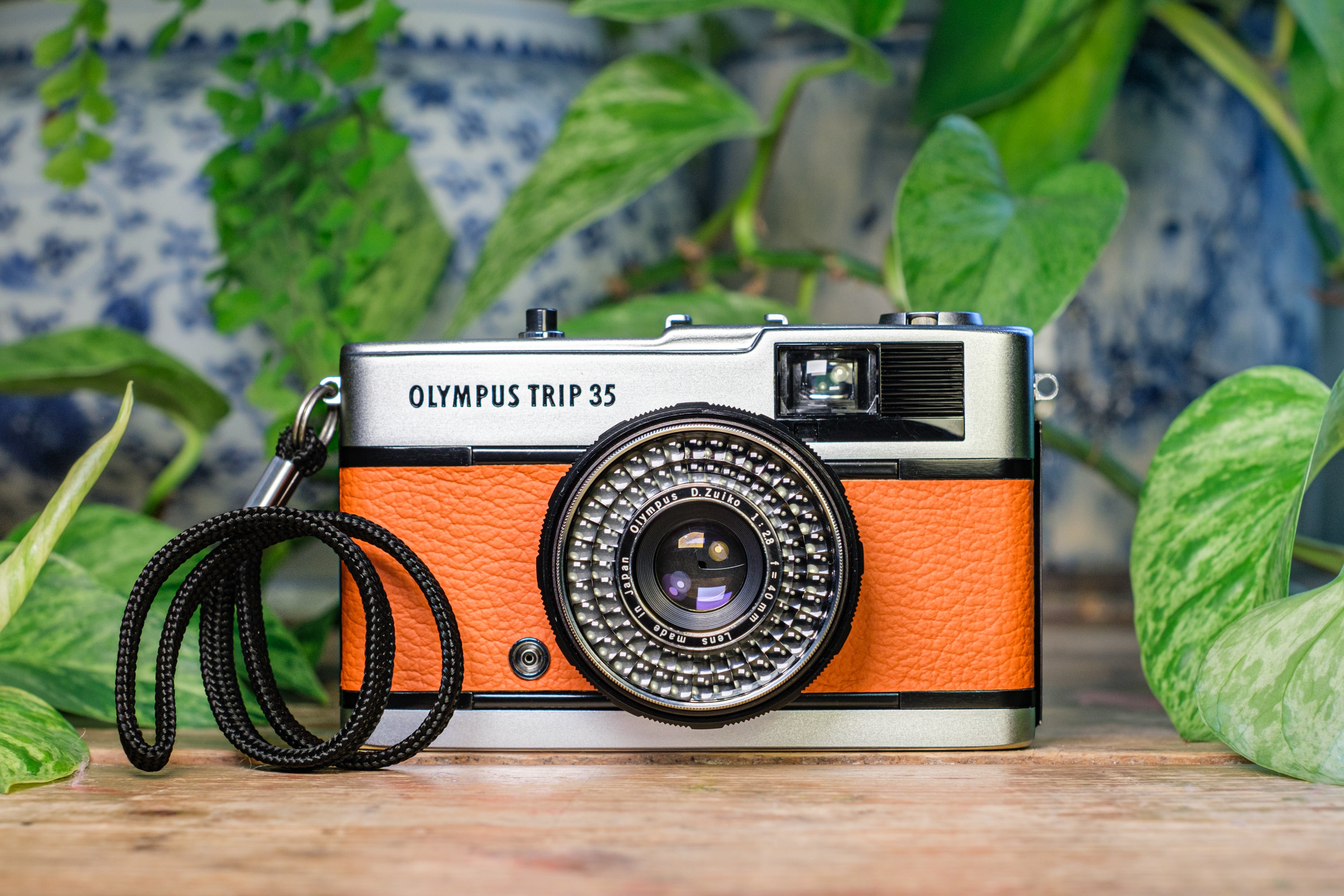 Olympus Trip 35 Vintage 35mm Film Camera - Burnt Orange | Lovingly Refurbished and Fully Tested