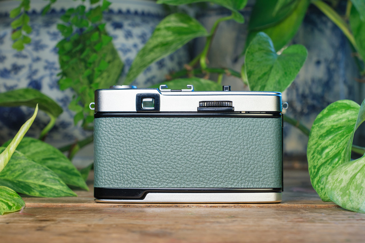 Olympus Trip 35 Vintage 35mm Film Camera - Forest Slate Green | Tested & Fully Refurbished | 100 Day Guarantee