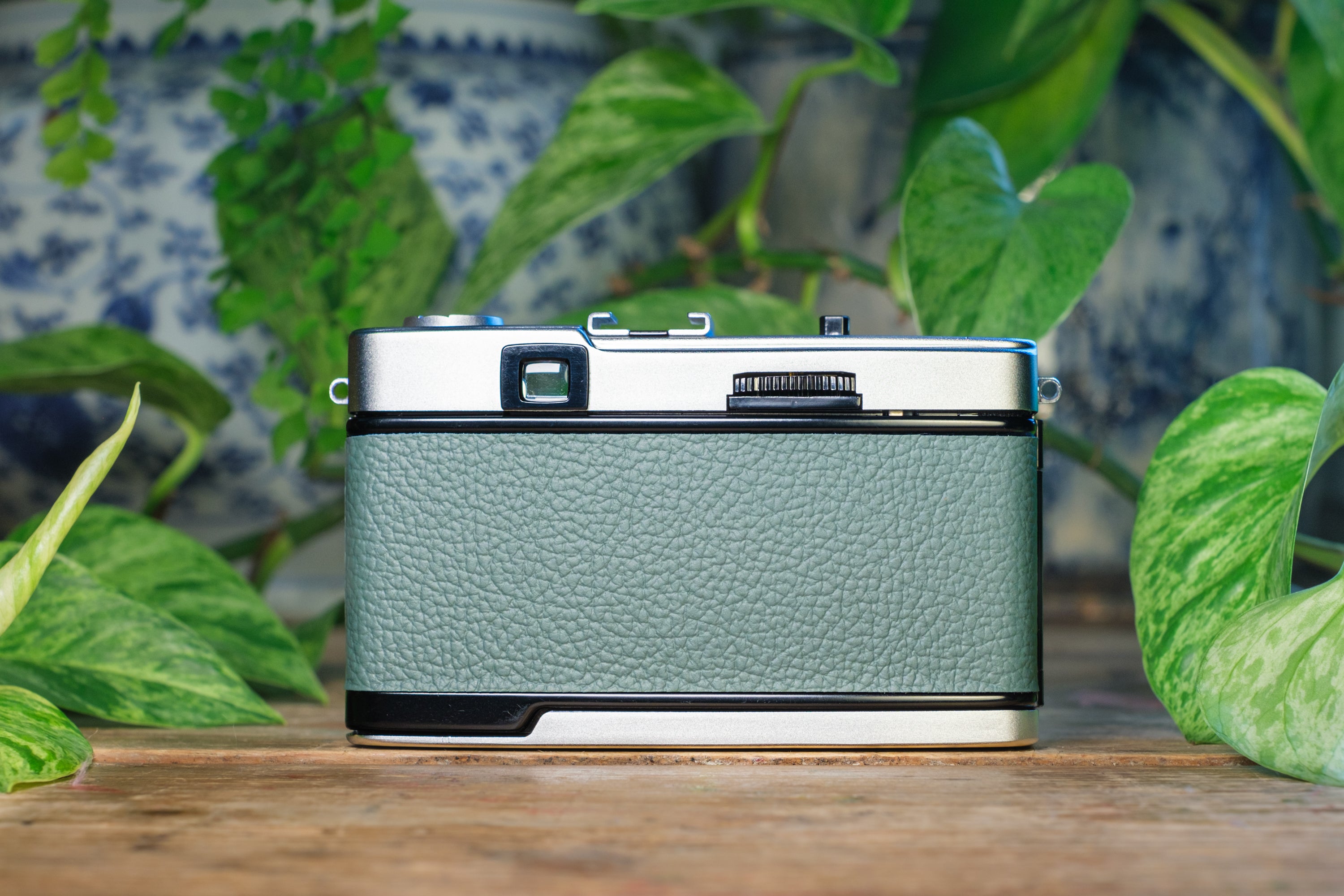 Olympus Trip 35 Vintage 35mm Film Camera - Forest Slate Green | Lovingly Refurbished and Fully Tested